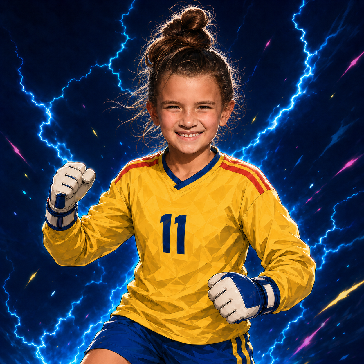 Ari, Thunder Kittens Goalkeeper