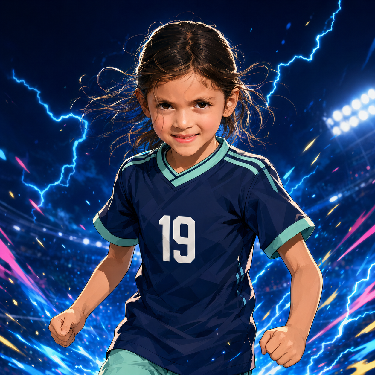 Valentina, Thunder Kittens Midfielder